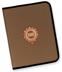 Fabric Covered 3 Ring Binders