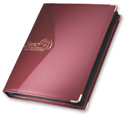 Zippered Microfiber Binders